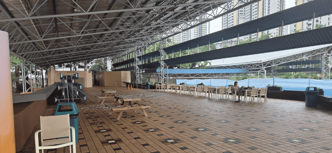 Waiting Area - Clementi Swimming Complex