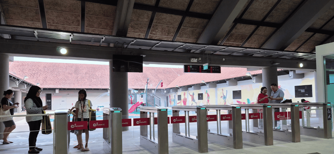 Sitting Area - Hougang Swimming Complex