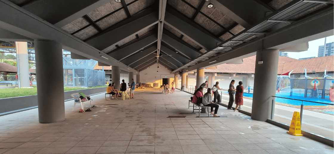Walkway - Hougang Swimming Complex