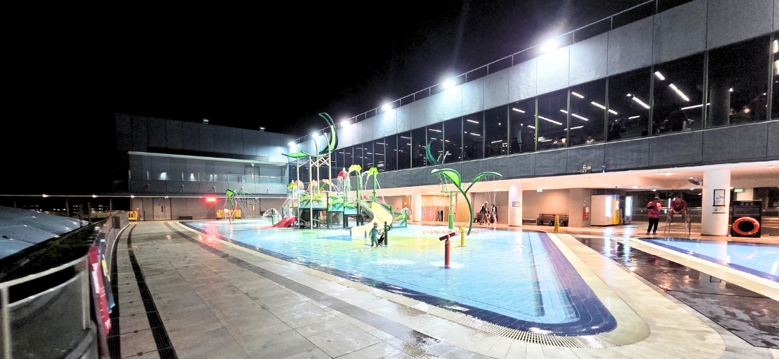 Wading Pool - Our Tampines Hub Swimming Complex