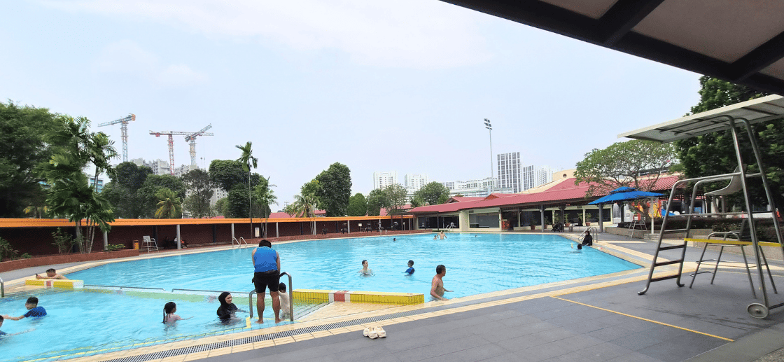 Training Pool Side - Woodlands Swimming Complex