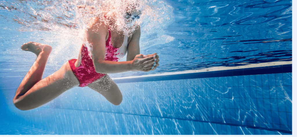 breaststroke swimming