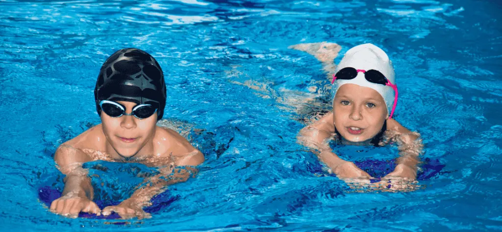 Child Ready For Swimming Lessons