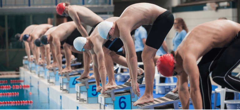 competitive swimming