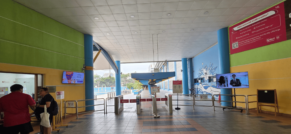 Entrance - Geylang East Swimming Complex